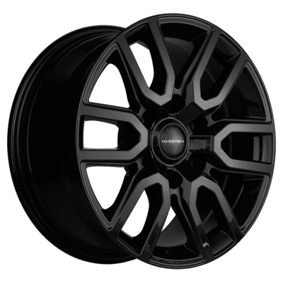 Khomen Wheels 8x17/6x139.7 ET30 D106.1 KHW1723 (JAC T6 Pickup) Black